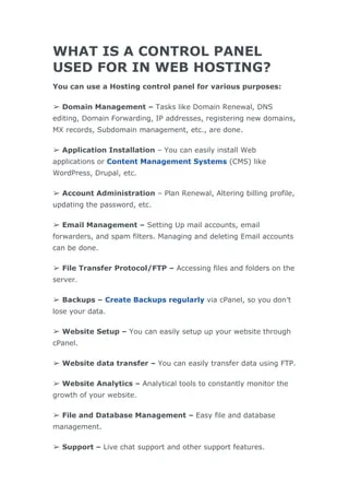 Cheat Sheet: What's Internet Hosting?
